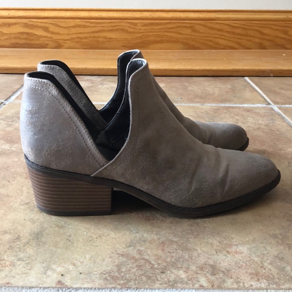 Gray/Tan Booties - Picture 4 of 5